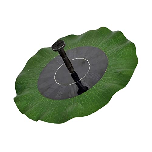 BESPORTBLE 1 Set Solarbrunnen Pool Outdoor Wasserpadbrunnen Power Gartensprinkler Teiche Vogelbad Solarteichbrunnen Zierbrunnen Solarvogelbadbrunnen Monokristallines Silizium von BESPORTBLE