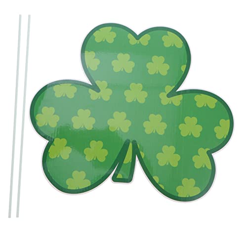 BESPORTBLE 1 Stück Kleeblatt Gartenstecker Dekoratives Schild für Patrick's Day Dekoration für Garten und Feierlichkeiten und Vielseitig Einsetzbar von BESPORTBLE