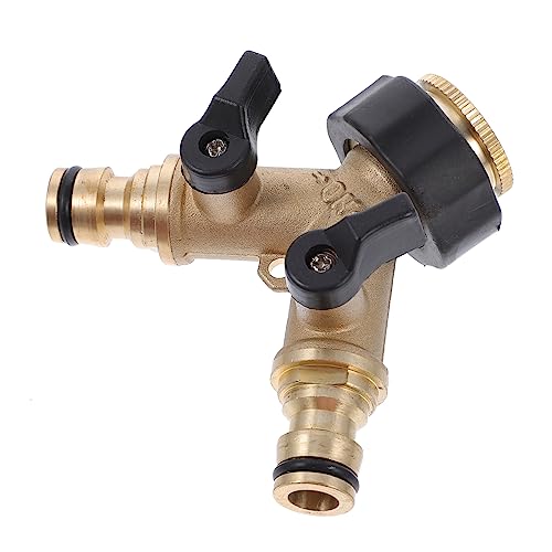 BESPORTBLE 1 Stück Wasserhahn Verteiler mit Ventilen Robuster Wasseranschluss Kupfer für Waschmaschine und Spülmaschine Installieren Langlebig und Rostfrei BESPORTBLE 1 Stück Wasserhahn Verteiler mit Ventilen Robuster Wasseranschluss Kupfer für Waschmaschine und Spülmaschine Installieren Langlebig und Rostfrei von BESPORTBLE