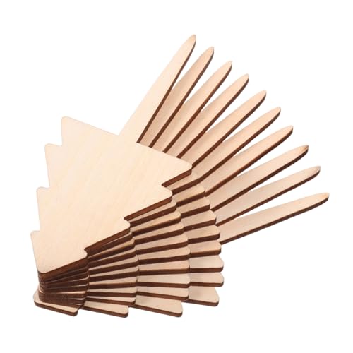 BESPORTBLE 10 Stk. Wetterfeste Gartenpflanzen-Etiketten aus Baumförmige Holzmarkierer Handbeschreibbare Pflanzenstecker für Kräuter Gemüse und Blumen Langlebige Gartenlabels BESPORTBLE 10 Stk. Wetterfeste Gartenpflanzen-Etiketten aus Baumförmige Holzmarkierer Handbeschreibbare Pflanzenstecker für Kräuter Gemüse und Blumen Langlebige Gartenlabels von BESPORTBLE