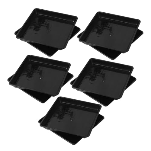 BESPORTBLE 10 Stück Blumentopf Unterschale Tank Turbo Auslass Kleines Tablett Coupe Europäischer Kaffee Faltbares Tablett Pflanzenkörbe Infuser Topftablett Doppelseitiger Clip BESPORTBLE 10 Stück Blumentopf Unterschale Tank Turbo Auslass Kleines Tablett Coupe Europäischer Kaffee Faltbares Tablett Pflanzenkörbe Infuser Topftablett Doppelseitiger Clip von BESPORTBLE