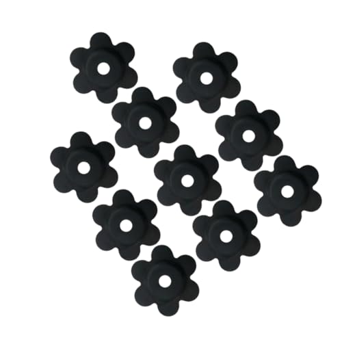 BESPORTBLE 10 Stück Teiliges Garten Flaggen Stopper Langlebigem Gummi rutschfeste Flaggenmast Stopper für Outdoor Windfeste Gartenfahnen Zubehör Robust und Elegant Gestaltet von BESPORTBLE