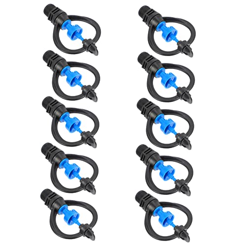 BESPORTBLE 10 Stück Teiliges Gartenbewässerungsset Drehbare Rasensprenger mit Feinem Sprühnebel Gleichmäßige Bewässerung für Gewächshaus Gemüsebeete und Landschaftspflege BESPORTBLE 10 Stück Teiliges Gartenbewässerungsset Drehbare Rasensprenger mit Feinem Sprühnebel Gleichmäßige Bewässerung für Gewächshaus Gemüsebeete und Landschaftspflege von BESPORTBLE