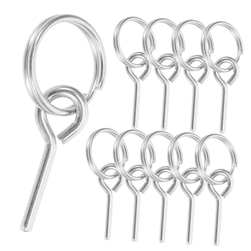 BESPORTBLE 10 Stück Teiliges Zeltverbindungsringe mit Pin aus Strapazierfähigem Faserstab Vielseitig Kompatibel mit Meisten Zelten Leicht Robust und Einfach zu Montieren für Outdoor Camping BESPORTBLE 10 Stück Teiliges Zeltverbindungsringe mit Pin aus Strapazierfähigem Faserstab Vielseitig Kompatibel mit Meisten Zelten Leicht Robust und Einfach zu Montieren für Outdoor Camping von BESPORTBLE