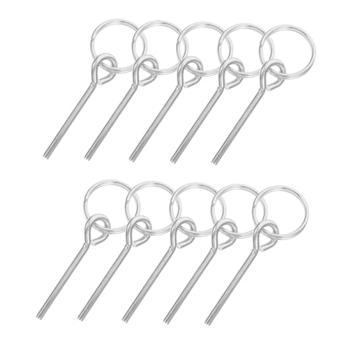 BESPORTBLE 10 Stück Zeltverbinder Galvanisiert Einzelstift Ring aus Verzinktem Kompatibel mit Freizeit Angelzelten Schneller Aufbau durch Stabiles Verbindungsstück Praktisches Camping BESPORTBLE 10 Stück Zeltverbinder Galvanisiert Einzelstift Ring aus Verzinktem Kompatibel mit Freizeit Angelzelten Schneller Aufbau durch Stabiles Verbindungsstück Praktisches Camping von BESPORTBLE