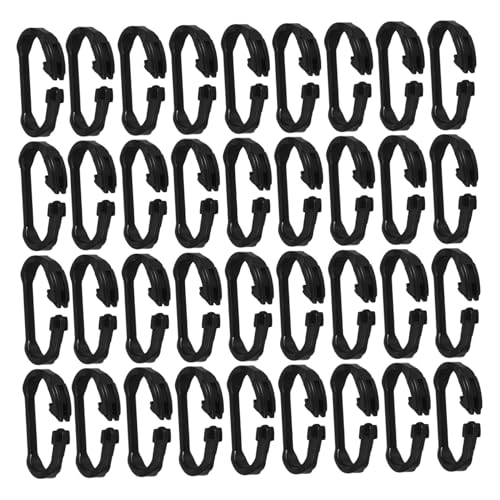 BESPORTBLE 100 Stück Pom Kunststoff Karabinerhaken Stabile Outdoor Camping Haken für Zelte Planen und Rucksack Vielseitige Befestigung für Wandern Zeltheringe und Gepäckclips BESPORTBLE 100 Stück Pom Kunststoff Karabinerhaken Stabile Outdoor Camping Haken für Zelte Planen und Rucksack Vielseitige Befestigung für Wandern Zeltheringe und Gepäckclips von BESPORTBLE