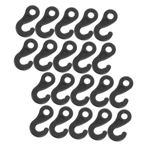 BESPORTBLE 100 Stück Teiliges Pom Kunststoff Haken Zeltbefestigung Fragezeichenform für Campingmarkisen Wind und Regenschutz Elastische Schnur Endhaken Stabile Zeltsicherung für Outdoor BESPORTBLE 100 Stück Teiliges Pom Kunststoff Haken Zeltbefestigung Fragezeichenform für Campingmarkisen Wind und Regenschutz Elastische Schnur Endhaken Stabile Zeltsicherung für Outdoor von BESPORTBLE