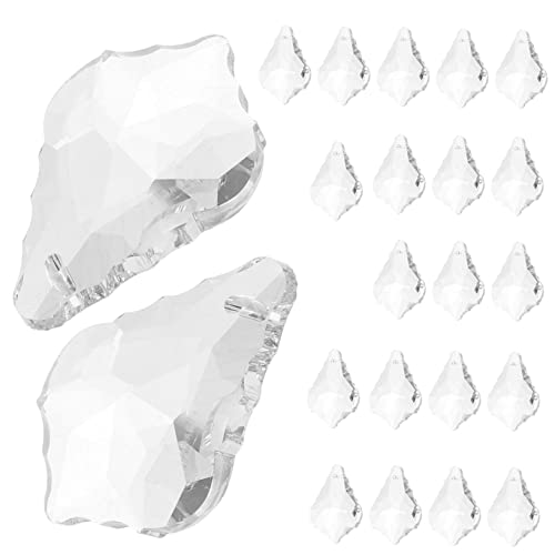 BESPORTBLE 10Stücke Kristallanhänger Prisma Dekoration für Kronleuchter Leichtes Transparentes Kristallschmuck für Hochzeiten und Tägliche Dekoration BESPORTBLE 10Stücke Kristallanhänger Prisma Dekoration für Kronleuchter Leichtes Transparentes Kristallschmuck für Hochzeiten und Tägliche Dekoration von BESPORTBLE