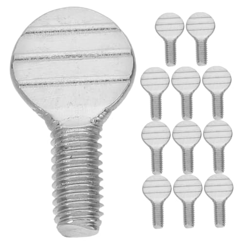 BESPORTBLE 12 Stück Teiliges Edelstahl Daumenschrauben für Rotisserie-gabeln Kompatibel mit Luftfritteusen und Backöfen Präzise Gefertigt für Stabile Drehfunktion Vielseitige Grill BESPORTBLE 12 Stück Teiliges Edelstahl Daumenschrauben für Rotisserie-gabeln Kompatibel mit Luftfritteusen und Backöfen Präzise Gefertigt für Stabile Drehfunktion Vielseitige Grill von BESPORTBLE