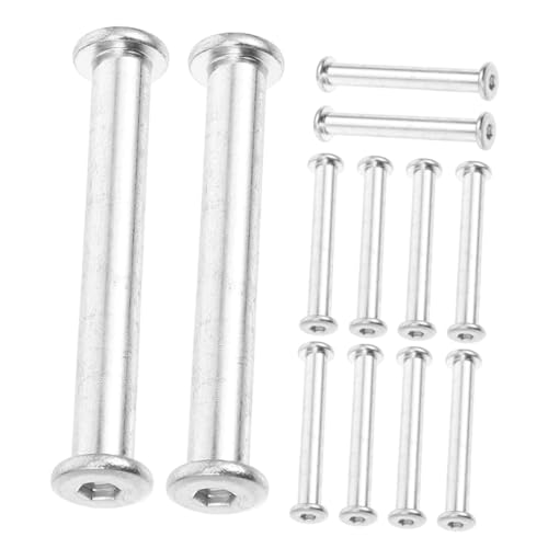 BESPORTBLE 12 Stück Teiliges Patio Sonnenschirm Reparaturteile Wetterfeste Schrauben mit Handkurbel Stabile Befestigung für Garten Terrassenschirme rutschfeste Installation Robust und von BESPORTBLE