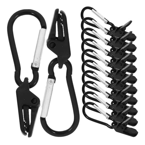 BESPORTBLE 12 Stück Winddichte Zeltclips aus Robustem Kunststoff mit Entenmaul Design Starkem Halt für Plane und Sonnenschutz Inklusive Karabiner für Einfaches Befestigen Beim Camping und BESPORTBLE 12 Stück Winddichte Zeltclips aus Robustem Kunststoff mit Entenmaul Design Starkem Halt für Plane und Sonnenschutz Inklusive Karabiner für Einfaches Befestigen Beim Camping und von BESPORTBLE