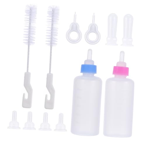 BESPORTBLE 12Stücke Pet Pflegeflasche Set Teilig für Katzen und Welpen Leichte Milchfütterungsflasche mit Einzigartigem Spitzendesign für Sicheres Füttern und Einfache Handhabung BESPORTBLE 12Stücke Pet Pflegeflasche Set Teilig für Katzen und Welpen Leichte Milchfütterungsflasche mit Einzigartigem Spitzendesign für Sicheres Füttern und Einfache Handhabung von BESPORTBLE