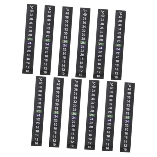 BESPORTBLE 12Stücke Selbstklebende Thermometer Aufkleber für Aquarien Digitale Temperaturanzeige Einfach zu Geeignet für Fischtanks und Wasserbecken BESPORTBLE 12Stücke Selbstklebende Thermometer Aufkleber für Aquarien Digitale Temperaturanzeige Einfach zu Geeignet für Fischtanks und Wasserbecken von BESPORTBLE