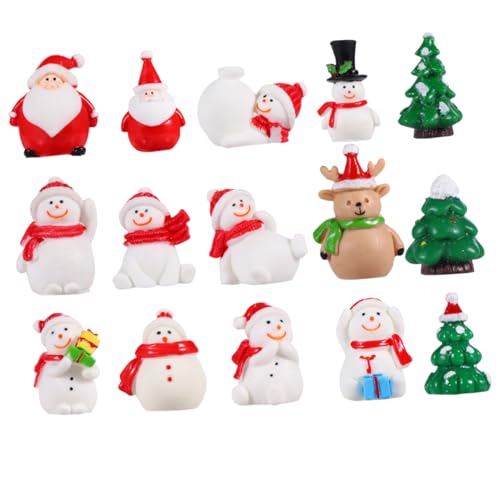 BESPORTBLE 15Stücke Mikrolandschaft Weihnachtsschmuck Zufällige Weihnachtsdekoration für Tisch Schrank und Party Geeignet für Schlafzimmer und Wohnzimmer BESPORTBLE 15Stücke Mikrolandschaft Weihnachtsschmuck Zufällige Weihnachtsdekoration für Tisch Schrank und Party Geeignet für Schlafzimmer und Wohnzimmer von BESPORTBLE