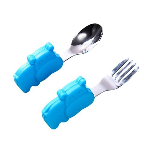 BESPORTBLE 1Satz Babybesteck mit Kurzem Griff Fütterung und für Kleinkinder Ergonomisches Design Leicht zu Reinigen Geeignet für Brei und Pürierte BESPORTBLE 1Satz Babybesteck mit Kurzem Griff Fütterung und für Kleinkinder Ergonomisches Design Leicht zu Reinigen Geeignet für Brei und Pürierte von BESPORTBLE