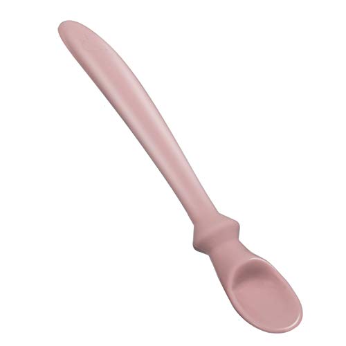 BESPORTBLE 1Stück Silikonlöffel Weicher Trainingslöffel Für Kleinkinder Ergonomisches Design Lebensmittelechtes Für Selbstständiges Essen Brei Wasser von BESPORTBLE