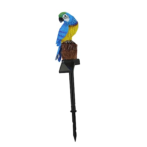 BESPORTBLE Solar Rasenlampe Vogel Licht Harz Dekorative Garten Bodenlampe für Außenbereich Installieren Langlebig von BESPORTBLE
