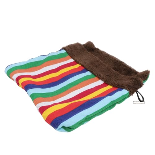 BESPORTBLE Warme Kleines Haustier Schlafbett Nest Eichhörnchen-haustierbett Hamsterbett Haustiertasche Baumwolle Schlafsack Hängefunktion Schmutzabweisend Abriebfest BESPORTBLE Warme Kleines Haustier Schlafbett Nest Eichhörnchen-haustierbett Hamsterbett Haustiertasche Baumwolle Schlafsack Hängefunktion Schmutzabweisend Abriebfest von BESPORTBLE