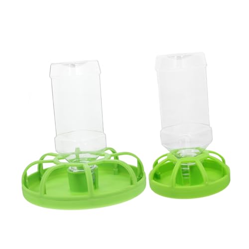 BESPORTBLE 2 Sätze Großer Geflügelfutterspender mit Hoher Kapazität Futterbehälter und Fütterungstablett Langlebig und Benutzerfreundlich Futterverschwendung für Wachteln Küken und Kleine BESPORTBLE 2 Sätze Großer Geflügelfutterspender mit Hoher Kapazität Futterbehälter und Fütterungstablett Langlebig und Benutzerfreundlich Futterverschwendung für Wachteln Küken und Kleine von BESPORTBLE