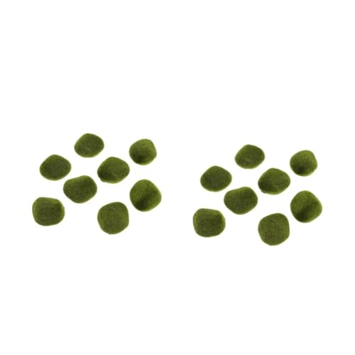BESPORTBLE 2 Sätze Künstlicher Moosstein Terrarium Mooskugel Dekoration Simulation Moosstein Moos Bastelstein 8 Stück * 2 BESPORTBLE 2 Sätze Künstlicher Moosstein Terrarium Mooskugel Dekoration Simulation Moosstein Moos Bastelstein 8 Stück * 2 von BESPORTBLE