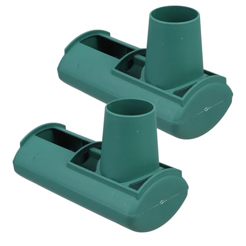 BESPORTBLE 2 Stück Ablauffilterabdeckung Rasenwasser sprühen Auslauf Strahler Sprüher regenwasserfilter Gartendrainage Abflusssieb Gartenschutzabdeckung Wasser im Freien pp Green von BESPORTBLE