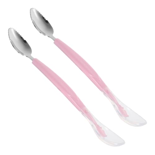 BESPORTBLE 2 Stück Babylöffel Weicher Silikon Fütterlöffel mit Doppelseitigem Kopf Ergonomisch für Neugeborene Babybrei und Obst Futterlöffel zum Einfachen Füttern und Schaben BESPORTBLE 2 Stück Babylöffel Weicher Silikon Fütterlöffel mit Doppelseitigem Kopf Ergonomisch für Neugeborene Babybrei und Obst Futterlöffel zum Einfachen Füttern und Schaben von BESPORTBLE