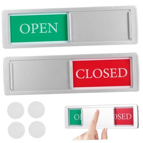 BESPORTBLE 2 Stück Doppelseitige Geschirrspüler magnete Acryl und Harz Robust Ölresistent Leicht zu Reinigen Schiebeschild Für Offene und Geschlossene Anzeige Zuhause Büro Küche von BESPORTBLE
