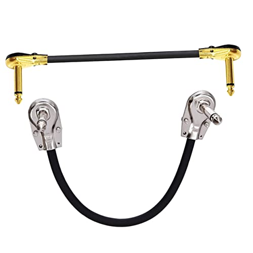 BESPORTBLE 2 Stück Guitar Effector Kabel Flach Patch Kabel für Effektpedale Geräuschloses Design Hochwertige Verbindung für Gitarre und Bass BESPORTBLE 2 Stück Guitar Effector Kabel Flach Patch Kabel für Effektpedale Geräuschloses Design Hochwertige Verbindung für Gitarre und Bass von BESPORTBLE