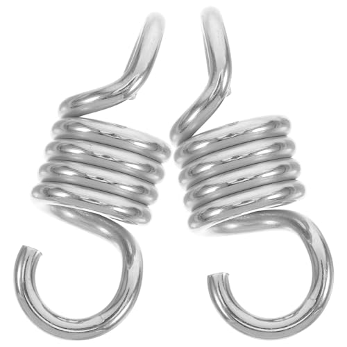 BESPORTBLE 2 Stück Hängemattenfeder für Hängesessel Hochbelastbare Kompressionsfeder für Outdoor Schaukel Einfache Rostfrei und Langlebig BESPORTBLE 2 Stück Hängemattenfeder für Hängesessel Hochbelastbare Kompressionsfeder für Outdoor Schaukel Einfache Rostfrei und Langlebig von BESPORTBLE