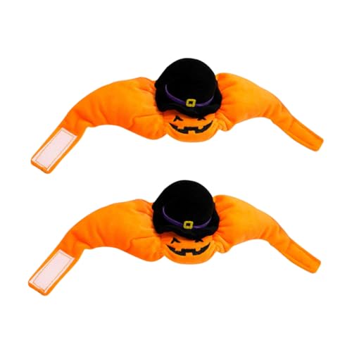 BESPORTBLE 2 Stück Haustier Halloween Dekoration Kürbishut Für Hunde Geburtstagsparty Zubehör Festival Katzenhut Haustierhut Entzückender Hundehut BESPORTBLE 2 Stück Haustier Halloween Dekoration Kürbishut Für Hunde Geburtstagsparty Zubehör Festival Katzenhut Haustierhut Entzückender Hundehut von BESPORTBLE