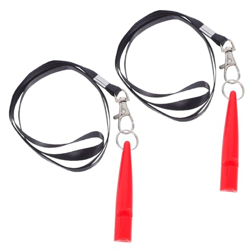 BESPORTBLE 2 Stück Hochfrequente Hundepfeife mit Umhängeband für Hunde und Pferdetraining Rückruf und Ruhekontrolle BESPORTBLE 2 Stück Hochfrequente Hundepfeife mit Umhängeband für Hunde und Pferdetraining Rückruf und Ruhekontrolle von BESPORTBLE
