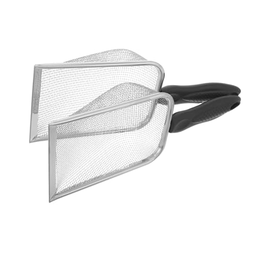 BESPORTBLE 2 Stück Katzenstreuschaufel mit Langem Griff und Feinem Sieb Robuste Kotschaufel für Katzenklo und Reptilien Langlebig Multifunktional für Katzenstreu und Tierfutterreste Einfache von BESPORTBLE