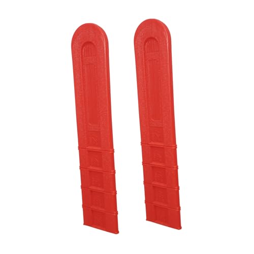 BESPORTBLE 2 Stück Kettensägen stangenabdeckung aus Robustem Kunststoff Schützende Schutzhülle für Kettensägenführung Installieren Schützt Kettenschutz und Kettensägenschwert von BESPORTBLE