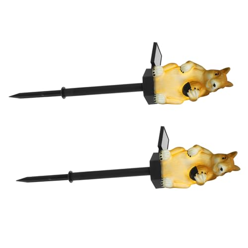 BESPORTBLE 2 Stück LED Gartenleuchte mit Erdspieß Wasserdichte Leuchtende Eichhörnchen Deko für Garten und Grünfläche Kreative Outdoor lampe mit Warmweißem Licht Einfache Installation BESPORTBLE 2 Stück LED Gartenleuchte mit Erdspieß Wasserdichte Leuchtende Eichhörnchen Deko für Garten und Grünfläche Kreative Outdoor lampe mit Warmweißem Licht Einfache Installation von BESPORTBLE