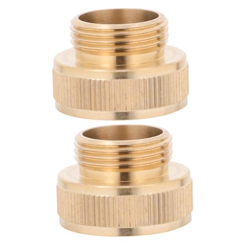 BESPORTBLE 2stücke Schlauchverbinder Aus Messing Buchse Stecker Auslaufsicherer Rohrverbinder Ersatz Für Bewässerungssysteme Kompatibel Mit Gartenschläuchen BESPORTBLE 2stücke Schlauchverbinder Aus Messing Buchse Stecker Auslaufsicherer Rohrverbinder Ersatz Für Bewässerungssysteme Kompatibel Mit Gartenschläuchen von BESPORTBLE