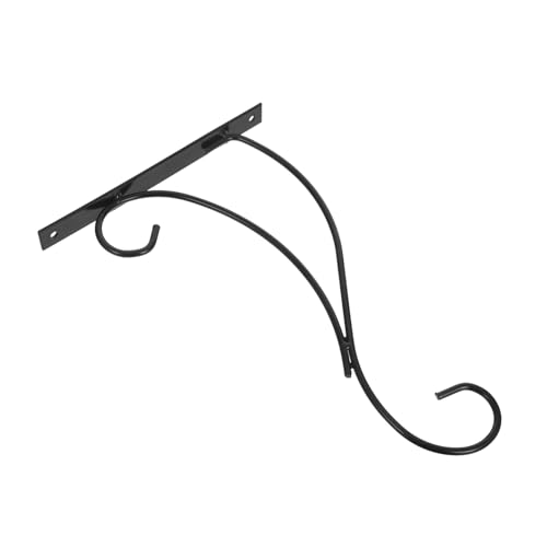 BESPORTBLE 2 Stück Metall Wandhaken Pflanzenhalter für Innen und Außen Rostbeständig Wetterfest Vielseitig für Blumenampeln Laternen und Pflanzgefäße Minimalistisches Design Stabile Eisen BESPORTBLE 2 Stück Metall Wandhaken Pflanzenhalter für Innen und Außen Rostbeständig Wetterfest Vielseitig für Blumenampeln Laternen und Pflanzgefäße Minimalistisches Design Stabile Eisen von BESPORTBLE