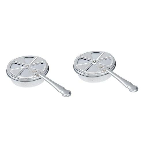 BESPORTBLE 2 Stück Solid Alcohol Burner Box Tragbarer Metall Hot Pot für Camping Praktischem Deckel und Einstellbarem für Buffets und Familienfeiern von BESPORTBLE