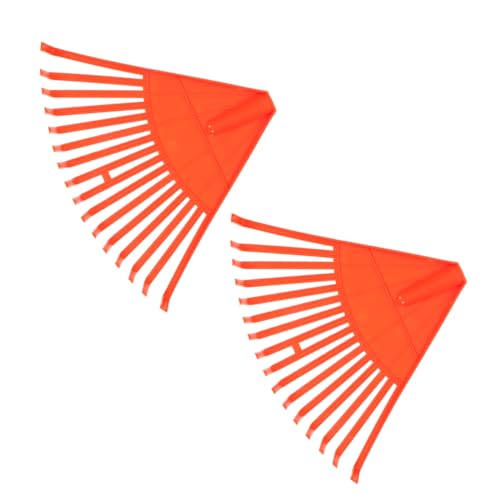 BESPORTBLE 2 Stück Teiliges Kunststoffrechen Zähne Robust und Leicht Großer Arbeitsbereich für Effiziente Laub Grasschnittreinigung im Garten für Rasenpflege und Unkrautentfernung BESPORTBLE 2 Stück Teiliges Kunststoffrechen Zähne Robust und Leicht Großer Arbeitsbereich für Effiziente Laub Grasschnittreinigung im Garten für Rasenpflege und Unkrautentfernung von BESPORTBLE