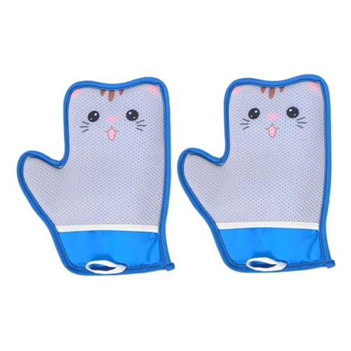 BESPORTBLE 2 Stück Tierhaarentferner Handschuhe Wiederverwendbare Haustierpflegehandschuhe Ergonomisch Passform Effizientes Entfernen von Hunde Katzenhaaren Für Kleidung Sofa Teppich von BESPORTBLE