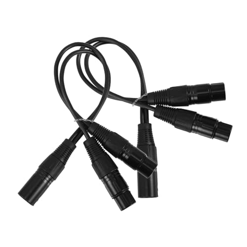 BESPORTBLE 2 Stück Xlr Kabel Ausgewogenes Mikrofon Splitterkabel Männlich zu Weiblich Audio Verlängerung für Mixer Lautsprecher Instrumente Robuste und Langlebige Konstruktion BESPORTBLE 2 Stück Xlr Kabel Ausgewogenes Mikrofon Splitterkabel Männlich zu Weiblich Audio Verlängerung für Mixer Lautsprecher Instrumente Robuste und Langlebige Konstruktion von BESPORTBLE
