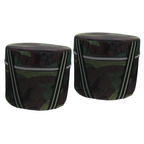 BESPORTBLE 2 Stück kinderstuhl Chair faltstuhl klappstuhl Folding Chairs Terrasse tragbar Sitzplätze Stühle Salon Gartenhocker Kleiner Campinghocker leichte Hocker Leichter Hocker Schaum von BESPORTBLE