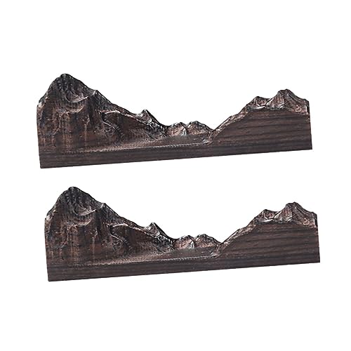 BESPORTBLE 2 Stücke Kristall Epoxy Mould Selbstgemacht Berg Landschaft Silikonform Handgemachte für Paare Dekorative Epoxidornamente von BESPORTBLE