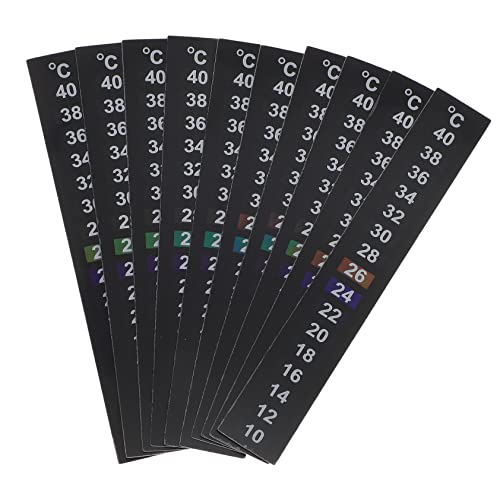 BESPORTBLE 20 Stk Temperaturaufkleber für Fischbecken Aquarium- Aquarium aufkleben digitales Thermometer Thermometeraufkleber für Vorratsbehälter Thermometer aufkleben Anzahl Lieferungen von BESPORTBLE