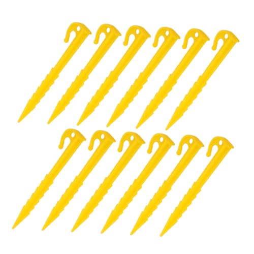 BESPORTBLE 20 Stück Teiliges Outdoor Kunststoff Heringe mit Gezacktem Design Windresistente Zelt heringe für Camping Strand und Garten Lange Robuste erdnägel für Vielseitige BESPORTBLE 20 Stück Teiliges Outdoor Kunststoff Heringe mit Gezacktem Design Windresistente Zelt heringe für Camping Strand und Garten Lange Robuste erdnägel für Vielseitige von BESPORTBLE