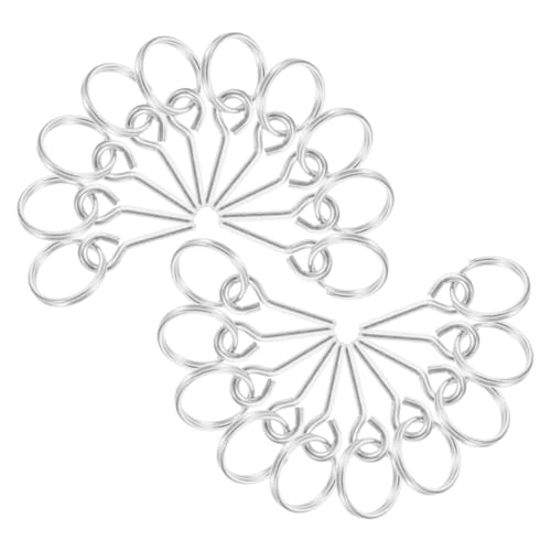 BESPORTBLE 20 Stück Zeltverbinder aus Verzinktem Metall Leichtes Camping zeltzubehör Robuste Verbindungsringe mit Pin für Outdoor Zeltheringe zum Wandern und Campen BESPORTBLE 20 Stück Zeltverbinder aus Verzinktem Metall Leichtes Camping zeltzubehör Robuste Verbindungsringe mit Pin für Outdoor Zeltheringe zum Wandern und Campen von BESPORTBLE