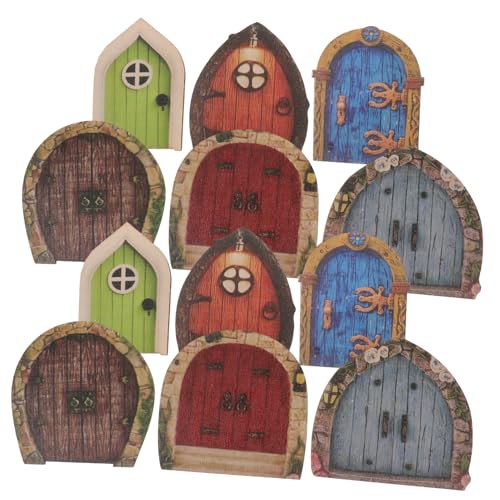 BESPORTBLE 24 Stck. Teiliges Miniatur Feentüren Gartendekoration Langlebig Wetterfest für Garten Baumstumpf Innen Außen als BESPORTBLE 24 Stck. Teiliges Miniatur Feentüren Gartendekoration Langlebig Wetterfest für Garten Baumstumpf Innen Außen als von BESPORTBLE