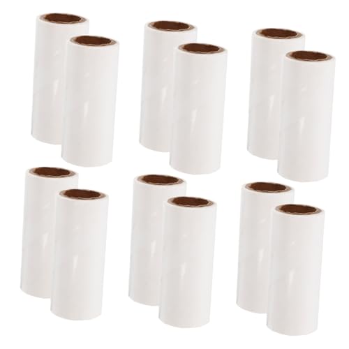 BESPORTBLE 25 Stück Teiliges Lint Roller Nachfüllrollen Stark Klebende Haustierhaarentferner Ersatzrollen für Kleidung Möbel Teppich Wiederverwendbarer und Fusselentferner Kompakt für von BESPORTBLE