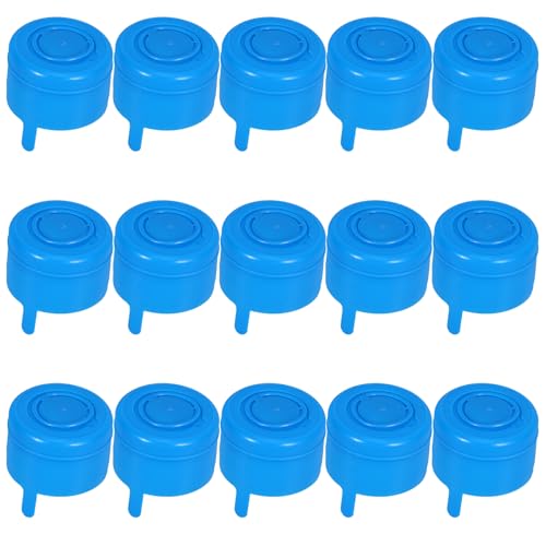Gallonen Deckel: 25 Stücke Wasserspender Deckel Wasserkrug Kappe 5 Gallonen Ersatz Wasser Flaschenverschluss Schraubverschluss Spritzschutz Deckel für Kanister Wasserspender Büro Zuhause von BESPORTBLE