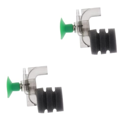 BESPORTBLE 2stücke Mini Aquarium Sponge Filter Wasserfilter Für Aquarien Effizienter Biofilter Mit Luftausströmer Für Aufzuchtbecken Und Zuchtfische Leise Und Installieren von BESPORTBLE