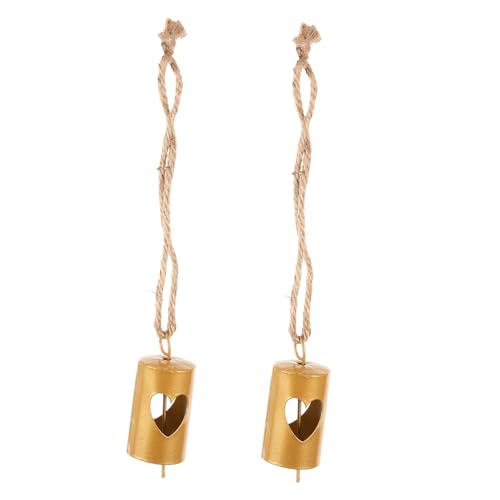 BESPORTBLE 2Stücke Metallglocken Im Vintage Design Weihnachtsdekorationsglocken Für Festliche Anlässe Zum Aufhängen An Wand Tür Oder Fenster Dekorative Geschenkidee Für Weihnachten BESPORTBLE 2Stücke Metallglocken Im Vintage Design Weihnachtsdekorationsglocken Für Festliche Anlässe Zum Aufhängen An Wand Tür Oder Fenster Dekorative Geschenkidee Für Weihnachten von BESPORTBLE